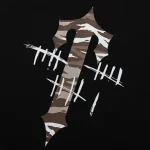 Camiseta negra Trapstar x Chapter 16 Black Camo - Image 3