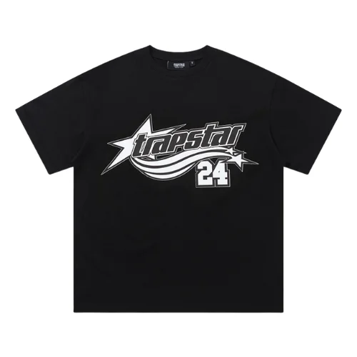 Camiseta negra Trapstar 24 Camiseta negra Trapstar 24