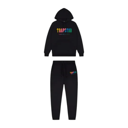 Czarny dres Trapstar Chenille Decoded Black Candy Czarny dres Trapstar Chenille Decoded Black Candy