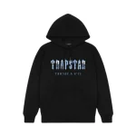 Sudadera con capucha Trapstar Decoded negra y azul