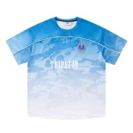Camiseta de fútbol azul Trapstar