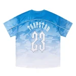 Camiseta de fútbol azul Trapstar - Image 2
