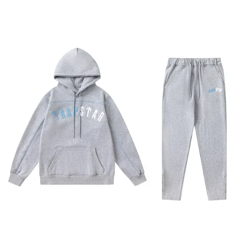Chándal gris Trapstar Irongate de chenilla