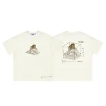 Camiseta crema para hombre Trapstar