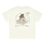 Camiseta crema para hombre Trapstar - Image 3