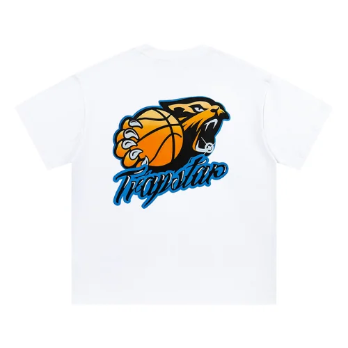 Camiseta blanca Trapstar Shooters Airbrush