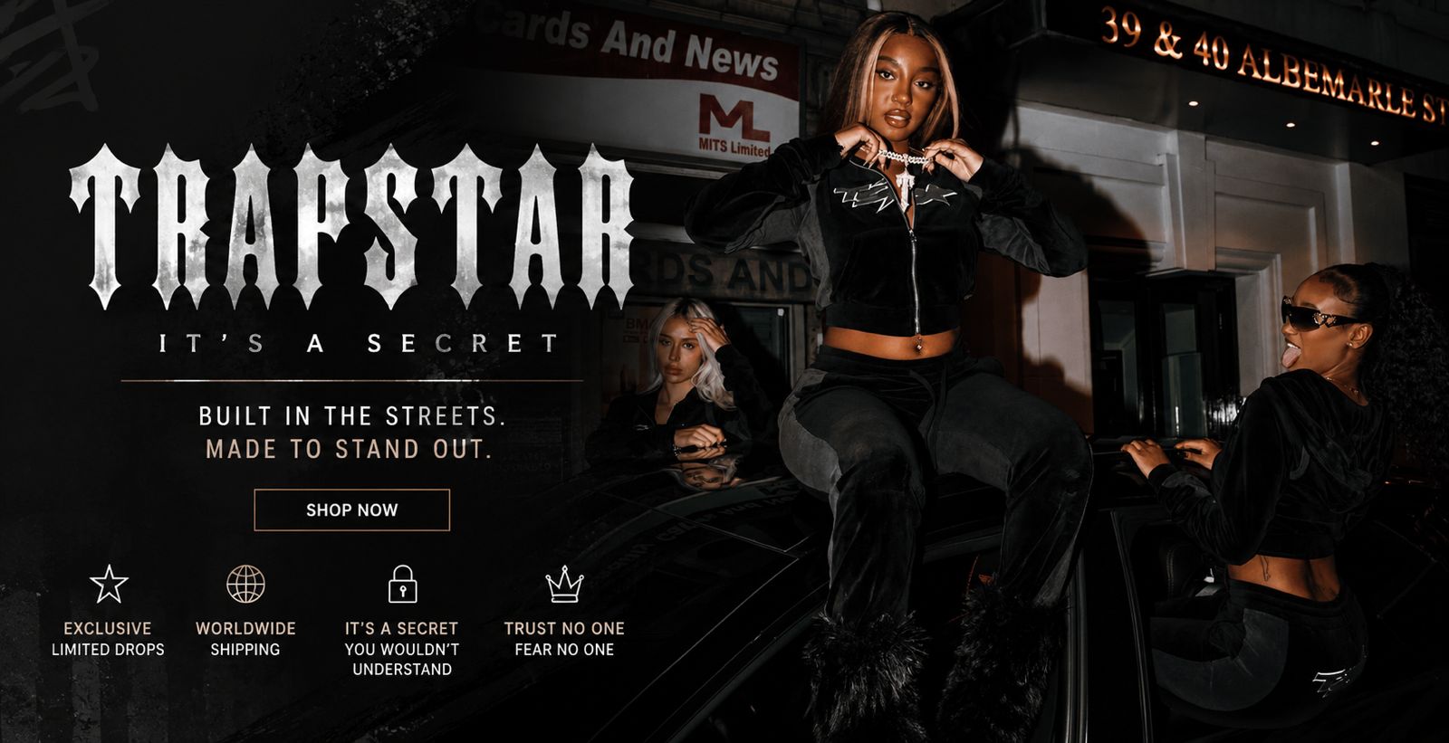 TRAPSTAR BANNER